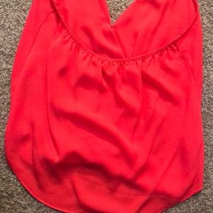 Olivaceous Tops - Poly halter low back tank top Olivaceous Tops - Poly halter low back tank top